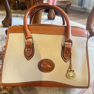 Vintage Dooney & Bourke All Weather Leather Satchel | Made in USA | Retail Line